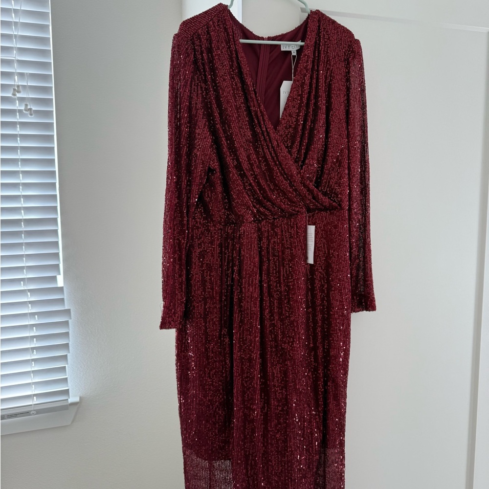 3X Sequin Dress NWT